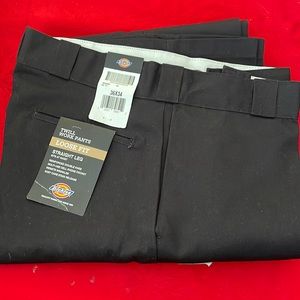 Dickies twill work pants loos fit straight 36/34